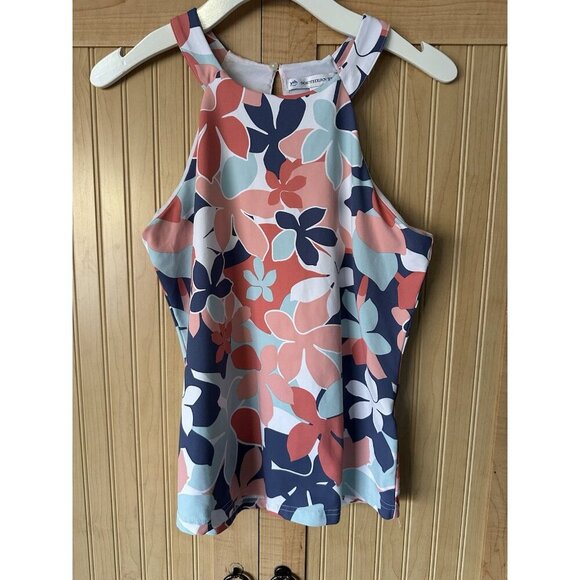 Southern Tide Tops - Southern Tide Shirt Womens Small Floral Print Sleeveless Tank Top
